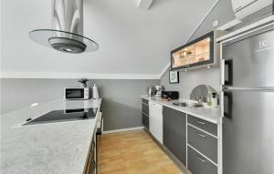 Kuchyň nebo kuchyňský kout v ubytování Holiday Home Rylevænget Hemmet Denmark