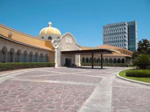 a building with a dome on top of it at Casa Mayor Saltillo, Hotel Hacienda in Saltillo