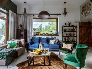 Istumisnurk majutusasutuses Luxurious holiday villa, private garden, Szczyrk