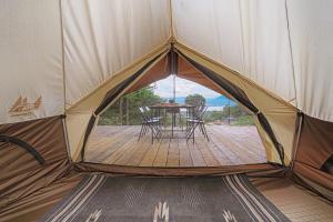 Naturlandschaft in der Nähe des Campingplatzes