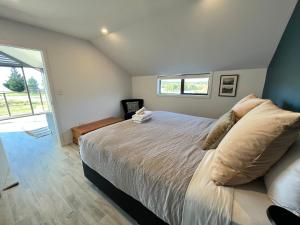 Postel nebo postele na pokoji v ubytování Loft 57