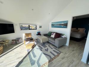 TV a/nebo společenská místnost v ubytování Loft 57