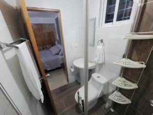 Koupelna v ubytování Kicsihomesweethome
