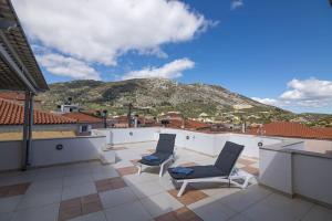 Nespecifikovaný výhled na hory nebo výhled na hory při pohledu z apartmánu
