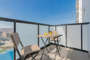 Balkón alebo terasa v ubytovaní Deluxe Apartments Sucha Gdańsk by Noclegi Renters