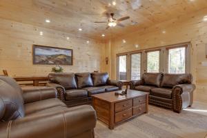 Posezení v ubytování Smoky Mountain Splash