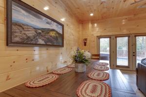 Posezení v ubytování Smoky Mountain Splash