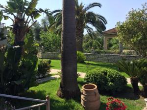 Zahrada ubytování Villa Ilias