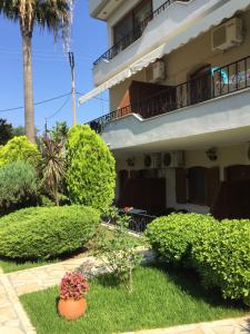 Zahrada ubytování Villa Ilias