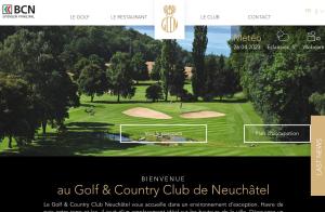página web del club de campo de golf de neptune en Bleu Bambou, en Hauterive
