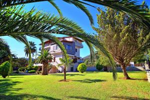 Zahrada ubytování Villa Ilias