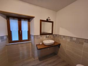 Vonios kambarys apgyvendinimo įstaigoje Casa Ramaceto