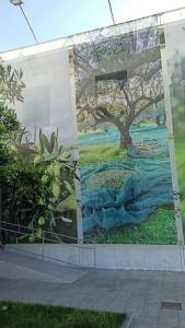 Κήπος έξω από το SeaShell apartment Sea View, Castle View 200metres from the Beach