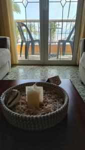 Χώρος καθιστικού στο SeaShell apartment Sea View, Castle View 200metres from the Beach