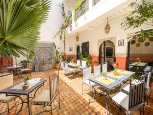 Restaurace v ubytování Riad des Lys