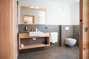 Koupelna v ubytování Hotel Piccola Baita