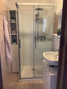 Kúpeľňa v ubytovaní Ferienwohnung Casa Flora