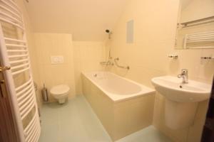 Kúpeľňa v ubytovaní Hotel Vinohrad