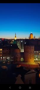 Výhľad na mesto Gdansk alebo výhľad na mesto priamo z apartmánu