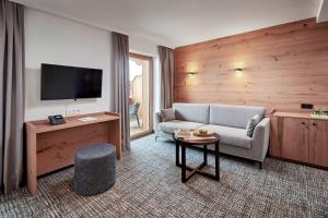 TV o dispositivi per l'intrattenimento presso Hotel Auenhof