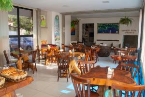 Restaurace v ubytování Pousada Ubuntu