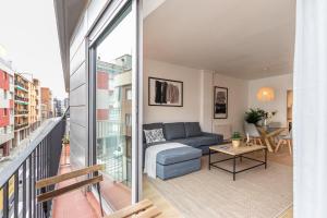 Et opholdsområde på Exclusive Apartments Barcelona 4 personas Torrella