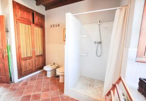 Koupelna v ubytování Cortijo Las Caballerias