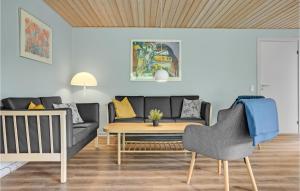 Posezení v ubytování Holiday Home Gåsehagevej Ebeltoft Vi