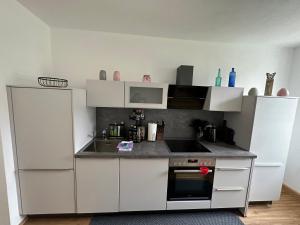 Kuchyňa alebo kuchynka v ubytovaní Traunkai Apartments Bad Ischl