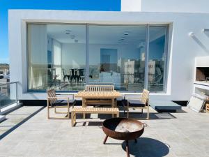 En balkon eller terrasse på Depto. a Estrenar, Terraza Vista al Mar