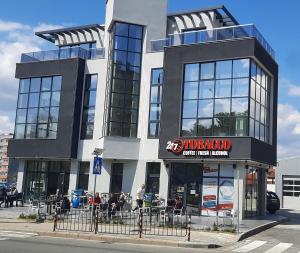 Budova, kde se hotel nachází