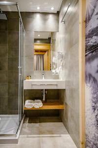 Kylpyhuone majoituspaikassa Skansen Holiday