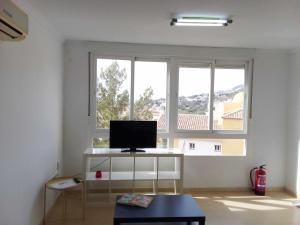 TV/Unterhaltungsangebot in der Unterkunft Apartamento de 1 dormitorio en Calle Vela