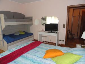 Letto o letti in una camera di HOUSE DOLCEVITA 30 min per Venezia