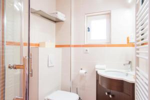Koupelna v ubytování Le Vieux Logis Chambres d'Hôtes