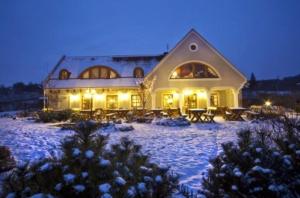 Koczor Winery & Guesthouse v zimě