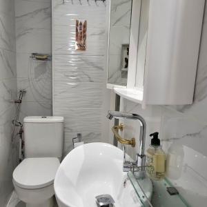Koupelna v ubytování Nizza Bella stay + 5 fotografií