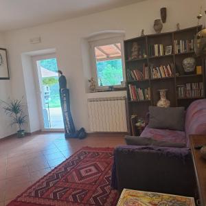 Posezení v ubytování B&B La Casina Rosa La Spezia