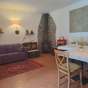 Posezení v ubytování B&B La Casina Rosa La Spezia