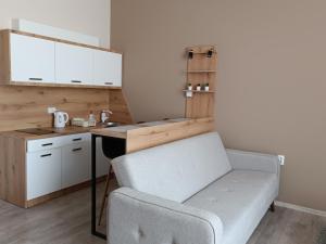 Eldhús eða eldhúskrókur á Vila Bor
