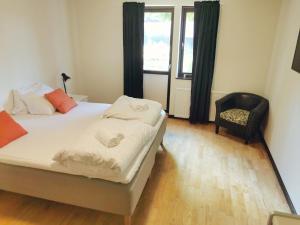 Postel nebo postele na pokoji v ubytování Möre Hotell & Konferens