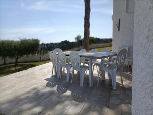 A balcony or terrace at VILLA TAI