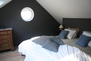 Postel nebo postele na pokoji v ubytování B&B Les Dépendances