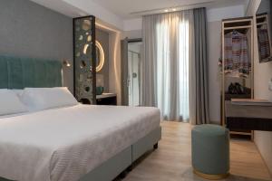 Postel nebo postele na pokoji v ubytování Hotel Sole