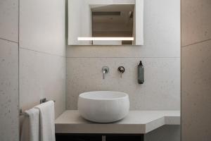 Koupelna v ubytování Hotel Sole