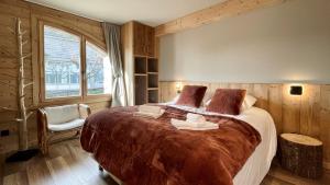 Posteľ alebo postele v izbe v ubytovaní Chalet Snö 1750
