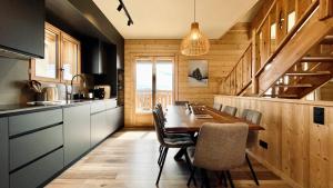 Kuchyňa alebo kuchynka v ubytovaní Chalet Snö 1750