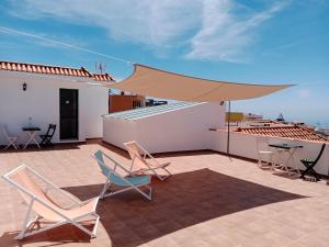Balkon lub taras w obiekcie La Palma Hostel by Pension Central