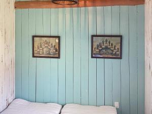 Postel nebo postele na pokoji v ubytování Holiday home Hovborg XI
