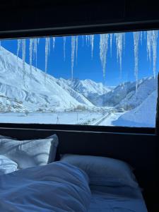 Letto o letti in una camera di Gzaze
